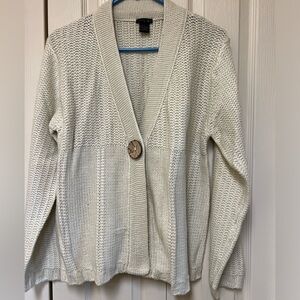 Women’s large one button cardigan.